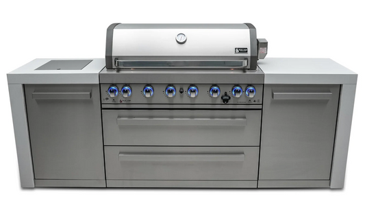 Mont Alpi 805 Deluxe Island  6-Burner Grill MAi805-D