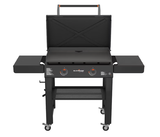 Blackstone 30" Culinary Omnivore Griddle with Hood 2-Burner Liquid Propane Flat Top Grill